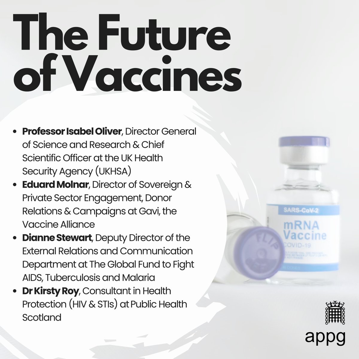 Join the All-Party Parliamentary Group on Vaccinations for All in the House of Commons on the 30th April to commemorate World Immunisation Week! 🗓️ Further information (including how to RSVP) here: appg-vfa.org.uk/2024/04/18/30-…