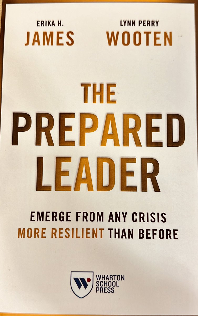 Listening to @lpwooten share thoughts about resilient leadership. One concept that struck me is “parallel planning.” Always have a Plan A & a Plan B. #ThePreparedLeader
