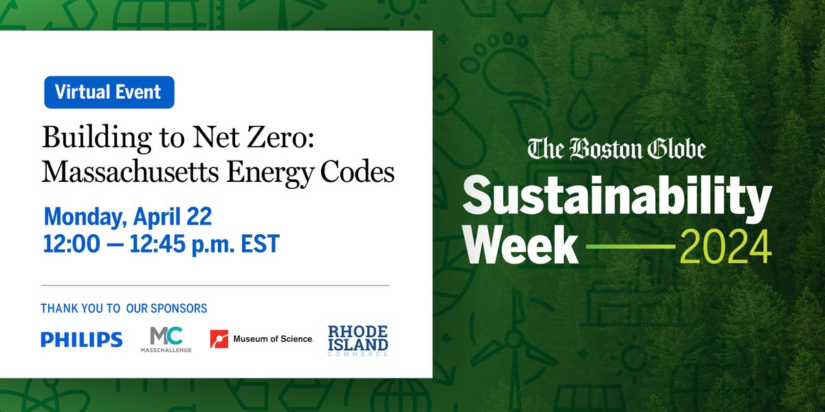 Starting at 12 PM: Climate reporter Sabrina @Shankman moderates a panel considering the challenges and requirements of getting to net-zero buildings for a fossil-free future. Sign up now for free: trib.al/3Mn6X5a #GlobeEvents