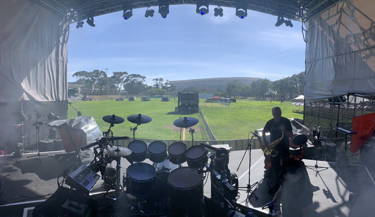 Cape Town 🇿🇦 soundcheck 
#AnotherDayAtTheOffice
