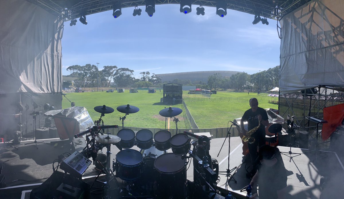 Cape Town 🇿🇦 soundcheck #AnotherDayAtTheOffice