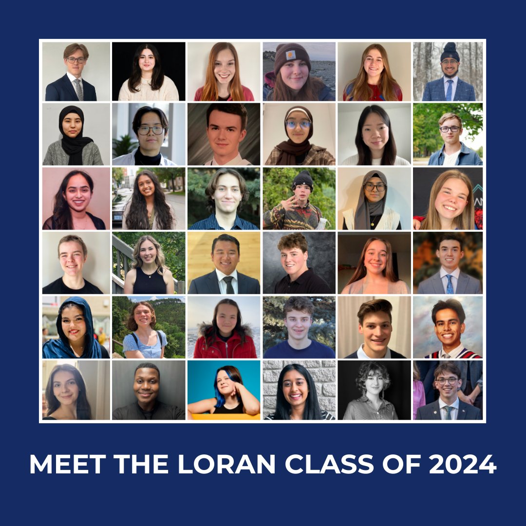 Congratulations to the 2024 #LoranScholars! We are proud to support @loranscholar since 2014 to provide opportunities for students to foster meaningful change, hone their leadership skills, and go beyond conventional paths to tackle complex societal challenges.