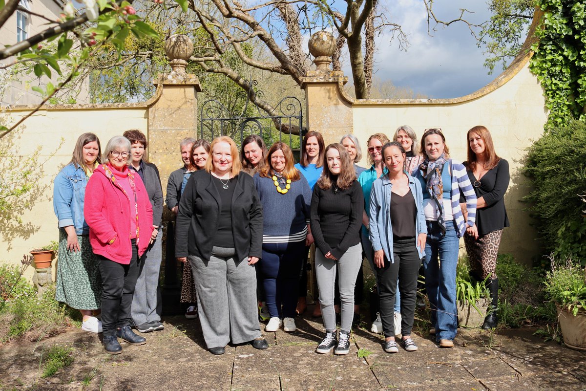 Our team gathered for an Away Day at the glorious Hurds Hill House near #Langport yesterday. It was a great opportunity to catch up, check in and share our news and updates. Want to join us? We're #hiring! Visit sparksomerset.org.uk/shared-prosper… to find out more. #brightsparks #dreamteam