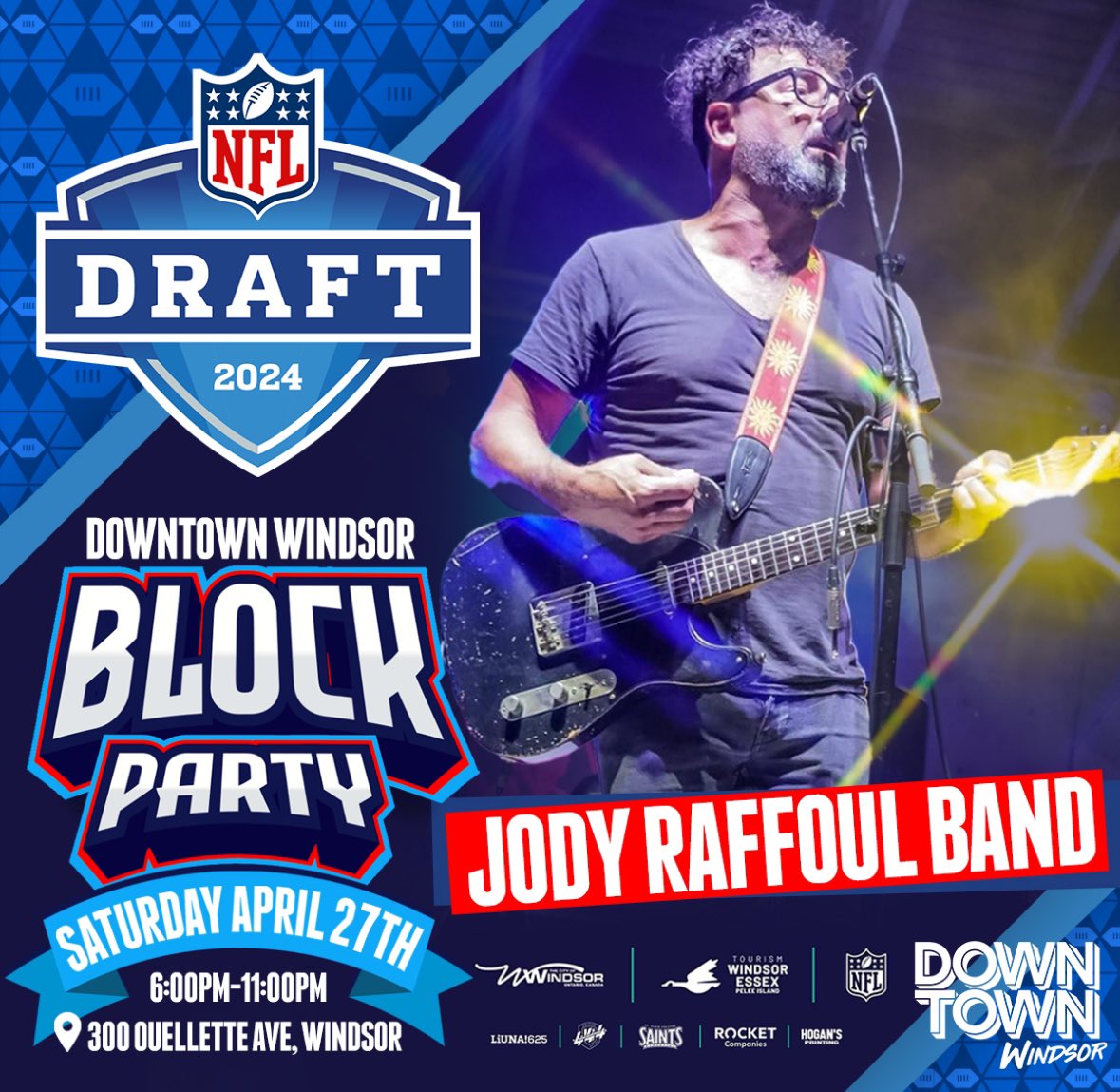 As heard on @AM800CKLW Our first block party artist has been released! Find out who else is performing today 10:30am @DWBIA @CityWindsorON @liuna625 @RocketMortgage @StClairCollege @LOCAL444UNIFOR