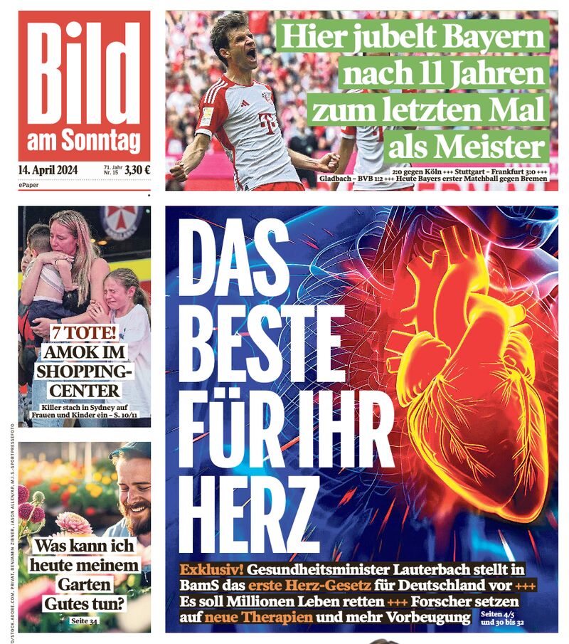 #BILDHerzgipfel: Interessante Artikel rund um das Thema „Herzgesundheit“ finden sich hier: ➡️ bild.de/ratgeber/gesun… #DGK #Kardiologie #Herzgesundheit