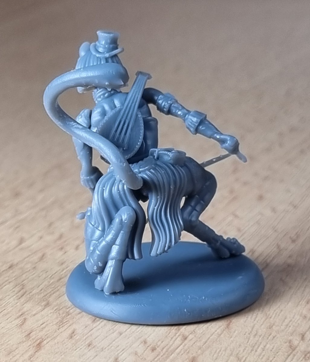 nightmare22903's tweet photo. Print of the tabaxi, worked quite well overall. the weapns are too thin. now is in question how to paint her D:
#3Dprinting #3DModel #furry https://t.co/XS2MJc89pq