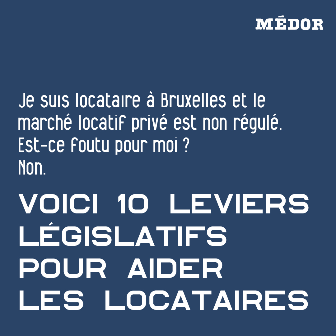 Le marché locatif privé n'est pas régulé. Pour aider les locataires de Bruxelles dans leurs échanges avec les bailleurs, Médor a posé dix questions et auxquelles répondent le Code bruxellois du logement. À lire gratuitement sur : medor.coop/nos-series/loy…