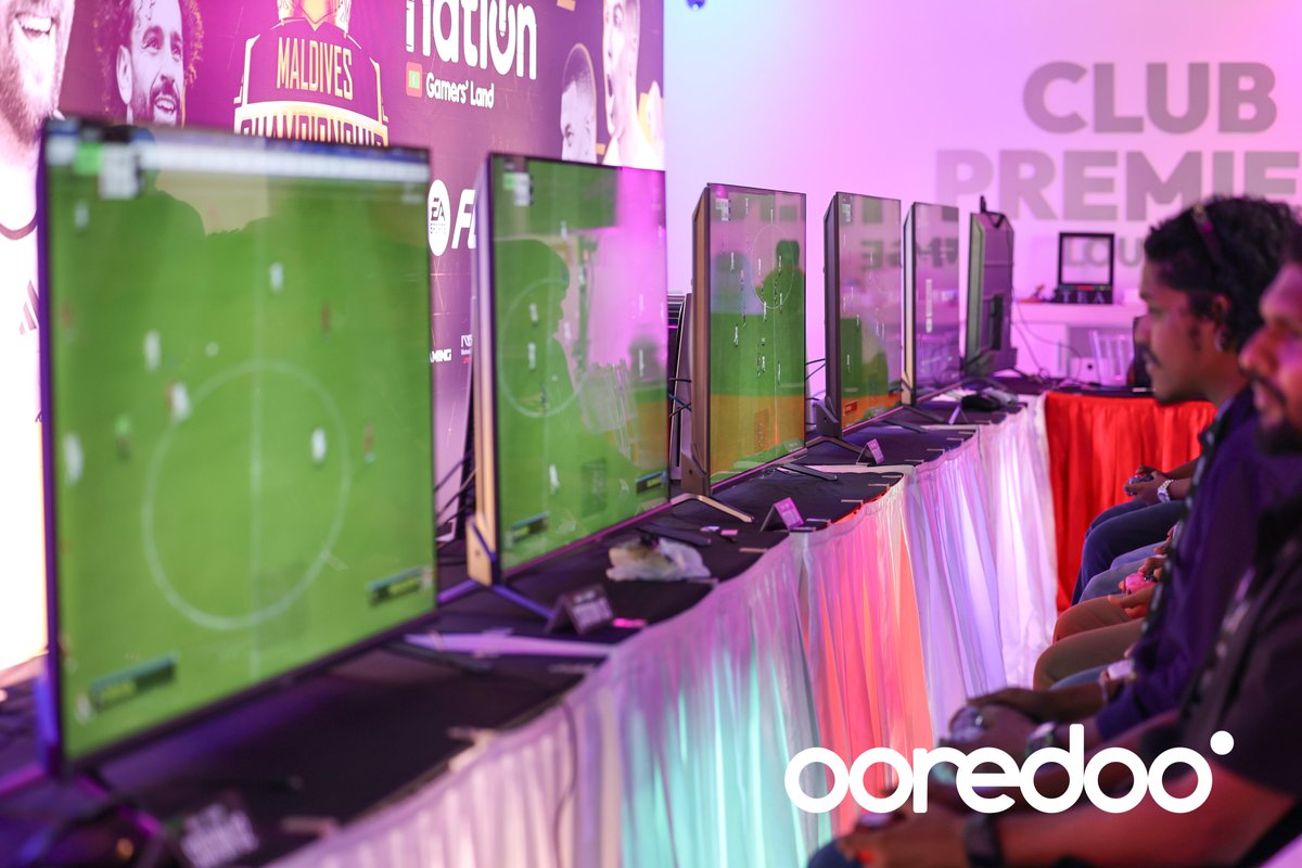 OoredooNationMv's tweet photo. Qualifying rounds are currently ongoing for Ooredoo Nation Gamers Land #EAFC Maldives Championship - Contender Series 1! Stay tuned! 
#Unlock2024 #OoredooNation #GamersLand https://t.co/yWVq7basih