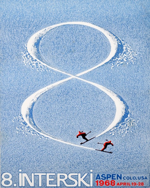 Original #vintage #poster of the day - 8. Interski Aspen Colorado USA 19-28 April (1968) International Ski Congress for Ski Instruction → antikbar.co.uk/original_vinta… #OTD #Interski #Snowsports #Skiing #Wintersport #Education #Teaching #Technique #World #Alpine #Sport #Development