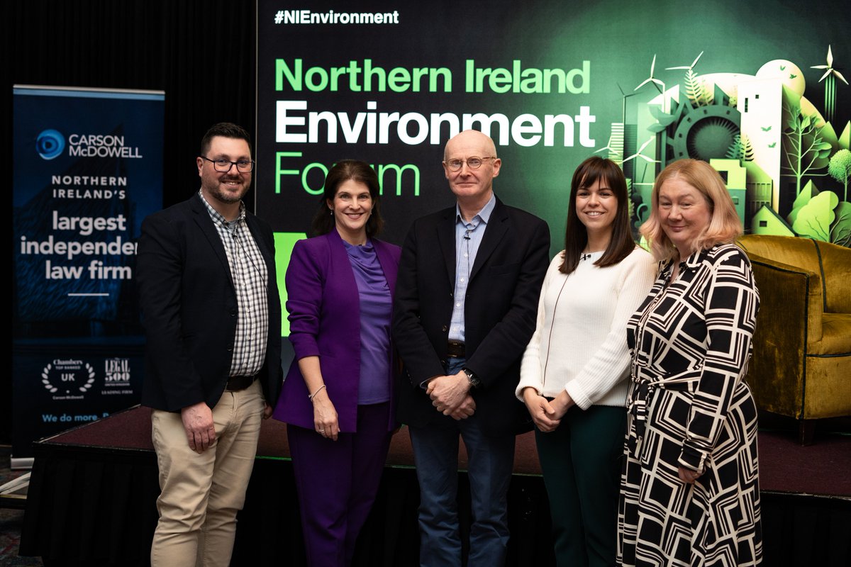 #NIEnvironment 2024 continues to hear from sector leaders including RT All-Ireland Director Mark Horton (Left), with a focus this afternoon on ESG, community empowerment, land use, and a sustainable energy system
