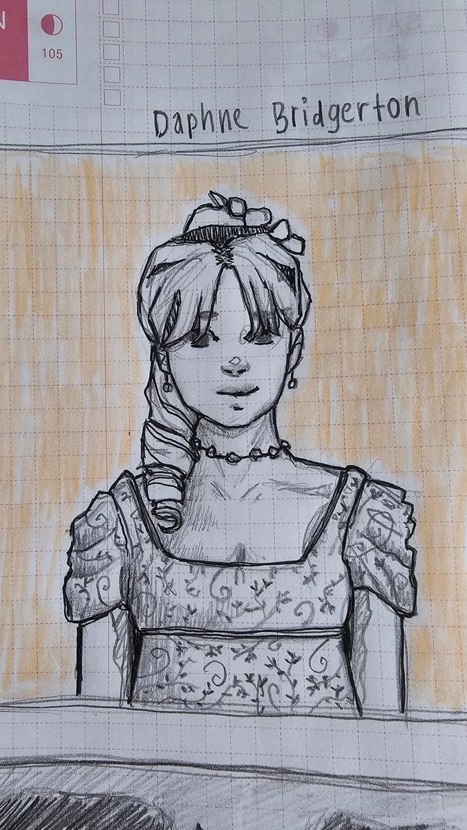 _blueva's tweet photo. totally obsessed with bridgerton atm!! I blame @linhe_art for that!! 

#dailydoodle #doodlediary #art #fanart https://t.co/n78X24oPol