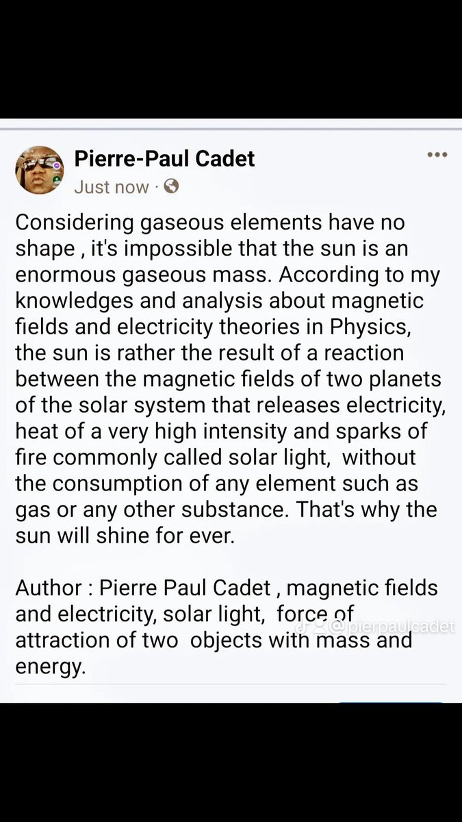 #PhysicsNobelPrize #Haiti #Khloe #NASA #WhiteHouse #GreenPeace #Harvard #Montreal #SPVM #Iamaw #Catsa #EmmanuelDubourg
Do you agree I deserve the 2024 Nobel Prize in Physics due to my latest scientific discovery about the solar system?