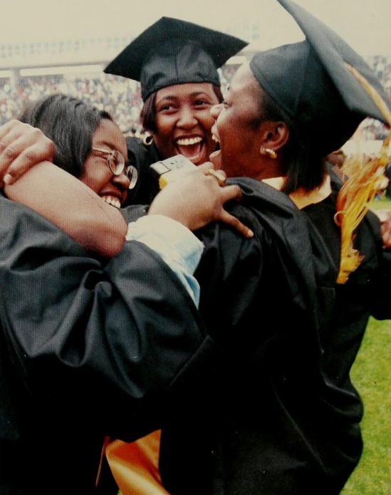 This #ThrowbackThursday we're looking back at some of our favorite snaps from past commencement ceremonies. Can you believe that in one month, we'll officially welcome the class of 2024 to the @UMassAmherst alumni community? 📸 courtesy of SCUA at @UMassLibraries.
