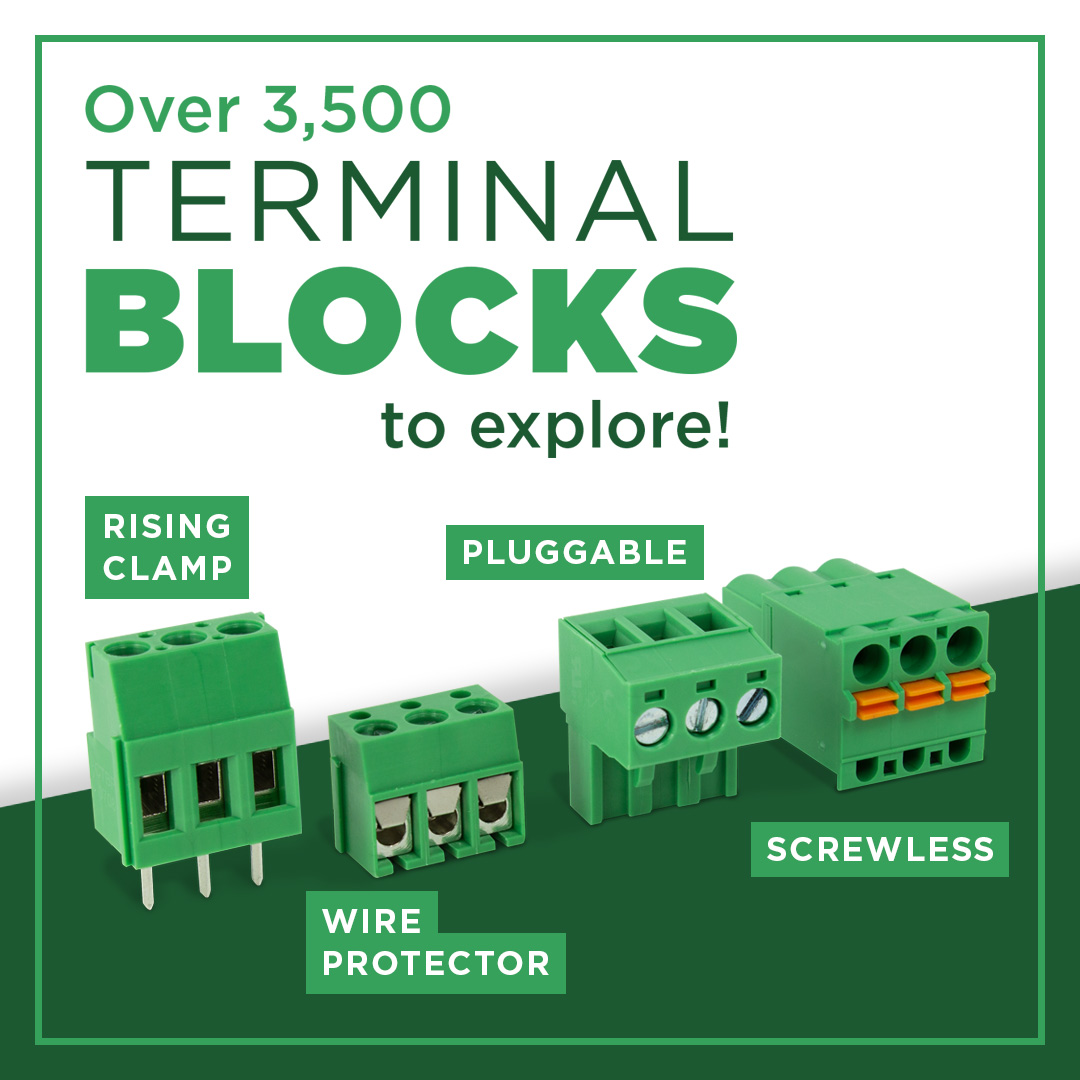 CamdenBoss Terminal Blocks - there's over 3,500 to explore! 😄

Whether it's Standard, Screwless, Pluggable, or DIN Rail, we have the solution for you! 
#ukmanufacturing #ukmfg #supportukmfg #terminalblocks #connectors #components  #enclosures #plasticenclosures #camdenboss
