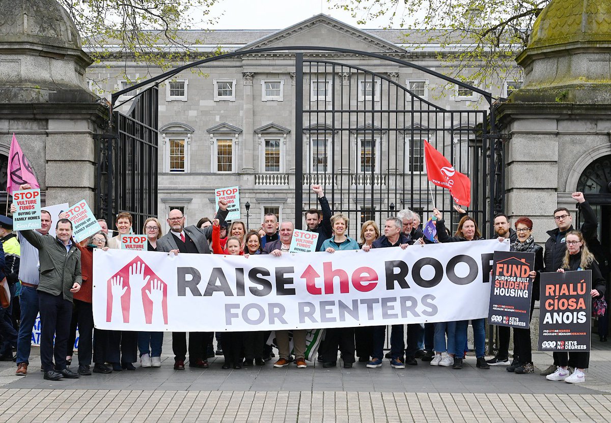 Affordable and secure homes should not be a pipe dream. Next Tuesday, @RTRHomesForAll will be having a national demonstration outside the Dáil demanding secure and affordable housing for all. 📍Dáil Eireann 🕓5:30 PM 📅 23rd April