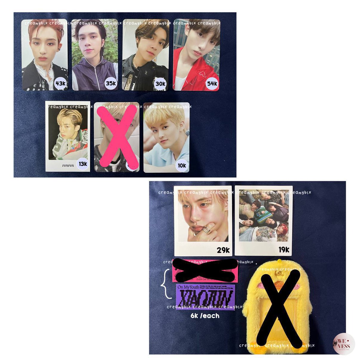 Weishensbt wts pc aab hendery winwin & perintilan omy bisa nego sampe deal!! yuk DM ke @.creamyblx 😍