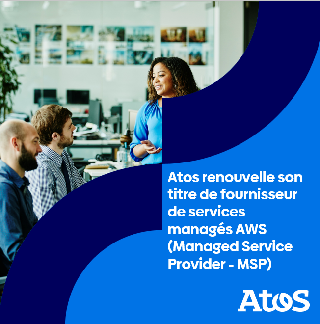 AtosFR's tweet photo. Nous sommes fiers d'annoncer le renouvellement de notre adhésion au programme de partenariat @awscloud en tant que Managed Service Provider (MSP)🎉 Plus d’infos : https://t.co/3nGEFt5JkC 
#AWS #CloudTransformation #MSPPartner #AdvancingWhatMatters #CloudCatalyst https://t.co/8GHeJcdca1