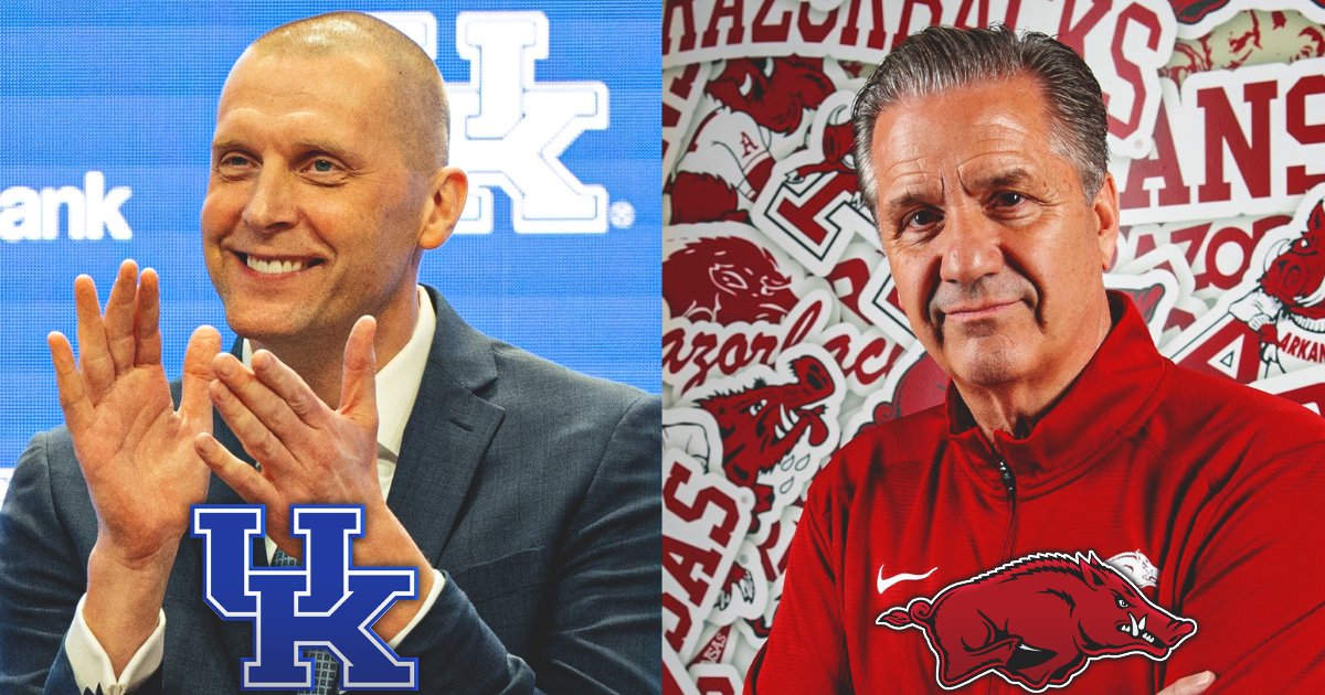 Kentucky's Mark Pope and Arkansas' John Calipari are looking to land a visit from a former McDonald's All-American transfer forward (On3+): on3.com/transfer-porta…