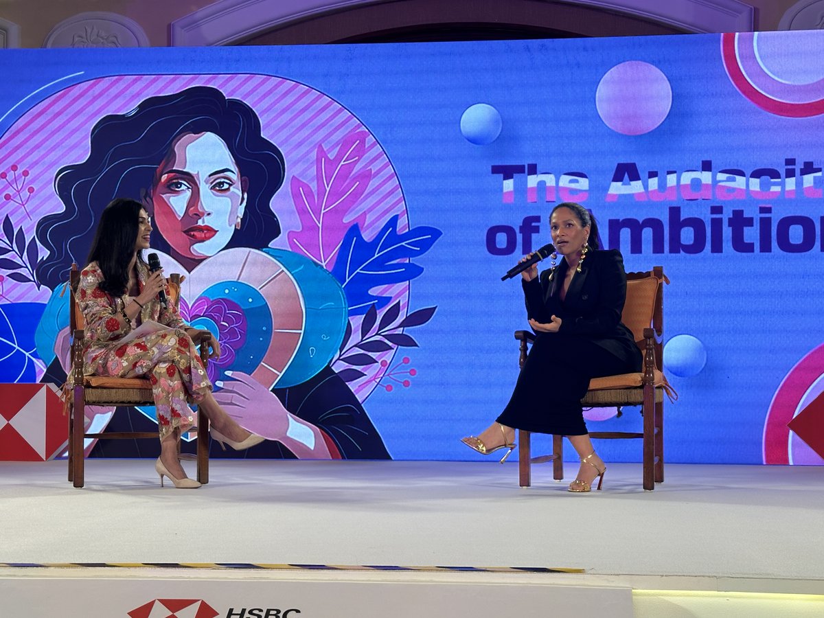 CNBCTV18News's tweet photo. #FutureFemaleForward | The Audacity of Ambition

@ShereenBhan in conversation with Fashion Designer- Entrepreneur-Actor @MasabaG on her journey, the story behind Netflix's series '#MasabaMasaba', the future plans of @HouseofMasaba & more  

Watch: https://t.co/D7tN5w3uYc 

@HSBC_IN @hcltech  @ITCCorpCom @FedExIndia @ficci_india  #Season2 #LeadershipCircle #FutureisHERs #FFFSeason2 #CNBCTV18 #GenderParity #PoweredByParity