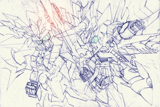 【合間落書き(途中)】ファイナルフォーミュラーVS???「俺の知らないファイナルフォーミュラーだと…!?」 