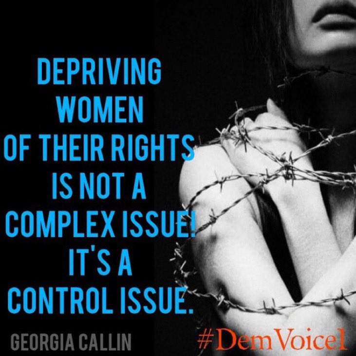 Republicans are hell-bent on taking away women’s rights, including access to abortion, IVF, birth control AND their right to vote. Actions speak louder than words; theirs show women they want total control over them. Help vote all Republicans out-of-office! #DemVoice1