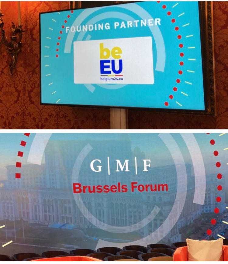 Glad to be partners… #BrusselsForum, the premier transatlantic strategic platform starts today, with the support of #eu2024be 🇺🇸🇧🇪🇪🇺🎥