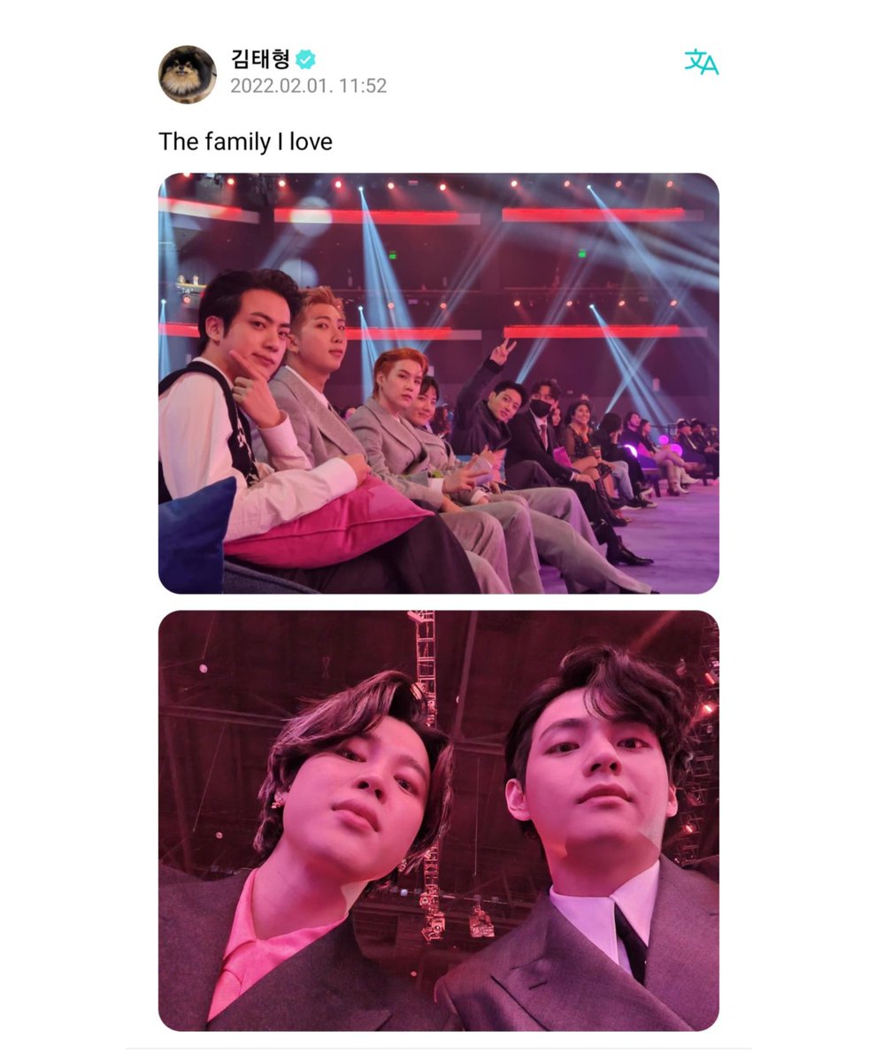 mhereonlyforbts's tweet photo. 🐯🐻: "The family I love"

Never fails to make me cry🥺 https://t.co/m2wBgVtM9x
