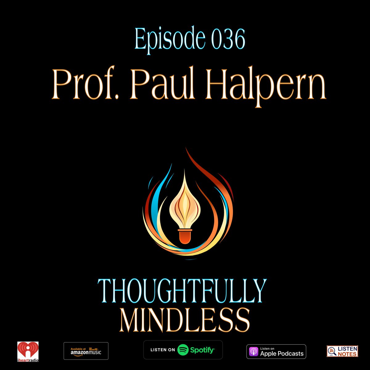 New episode of Thoughtfully Mindless, featuring @phalpern out now! Dive into the Science of the multiverse with this thought-provoking conversation! Available now on all podcast streaming platforms. Video available on the one with the green logo. Links in comments shortly.