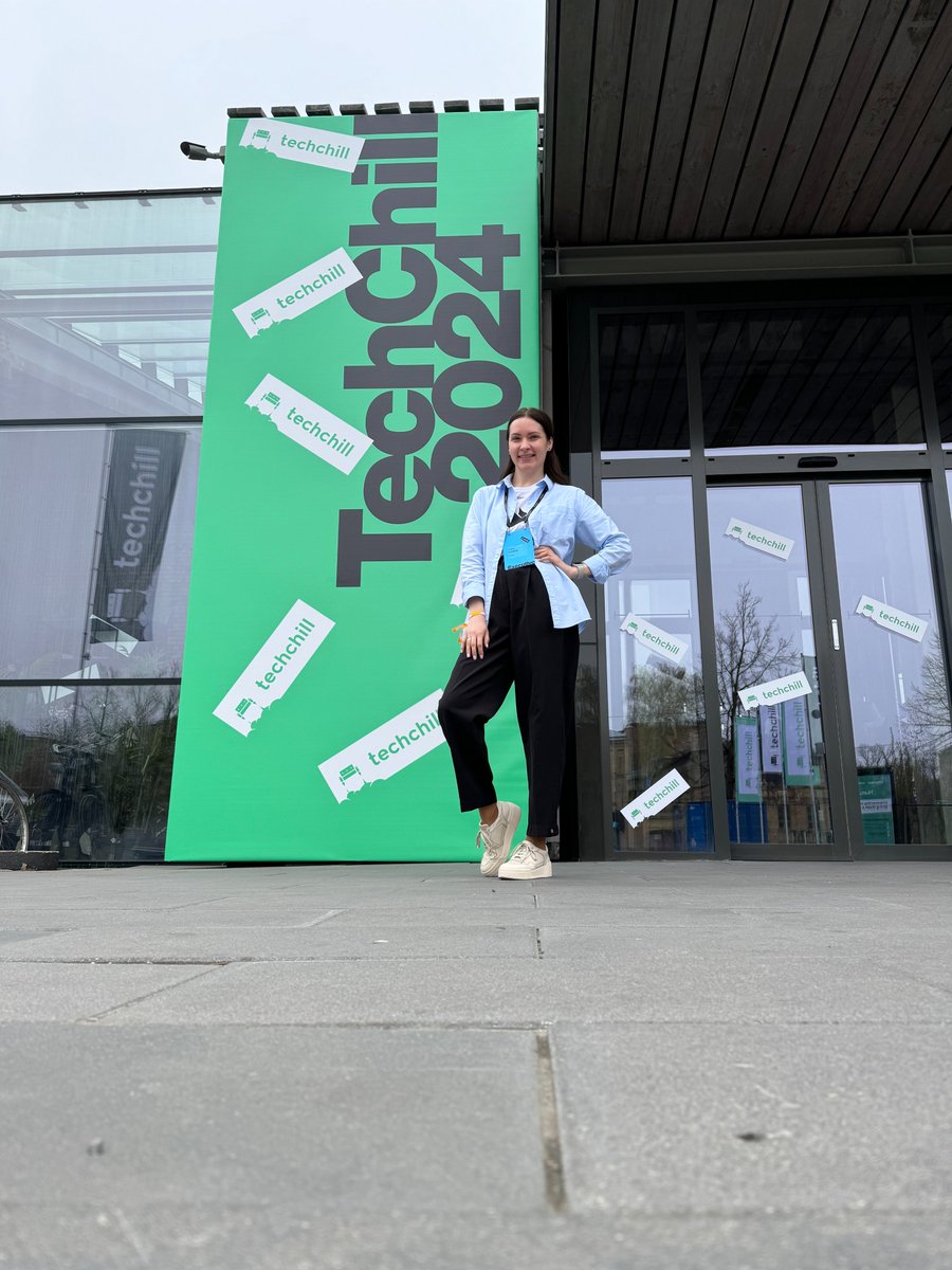Yulia Kondratyuk, CBDO at Stfalcon.com, is currently at TechChill in Riga today and tomorrow! 
🫶 If you're around, feel free to meet and connect with her.

#techchill2024 #techchill #startup #startupevent #techevent #startupcommunity