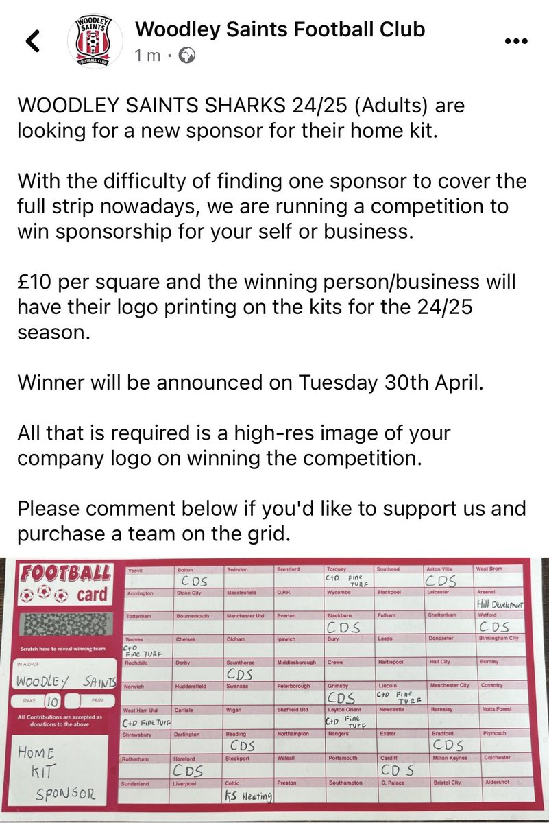 Woodley Saints (@woodleysaints) on Twitter photo 