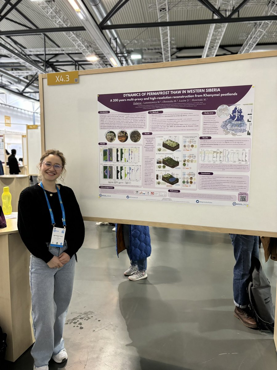 AgnieszkaHalas's tweet photo. At #EGU2019 I was a conference assistant and I thought "being a scientist is great - I want to be one!"👩🔬 Five years later at #EGU2024 I presented a poster about my PhD research 💚 Thanks for all the interesting talks! Till next one!
Founded by @NCN_PL
@igsopas @UAM_Poznan https://t.co/Z3Y0nq73Nu