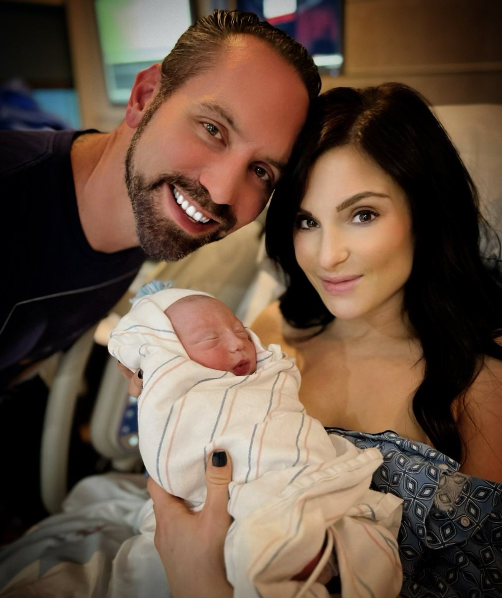 Welcome to our world Nico Giovanni Groff 🩵 We are so in love with you! Born April 17 (the day I proposed to <a href="/TessaGroff/">Tessa Groff</a> 💍 and fun fact: My original due date!) at 9:24pm. Send your positive thoughts and prayers Nico’s way, he’s in the NICU for a bit… Thank you to everyone for