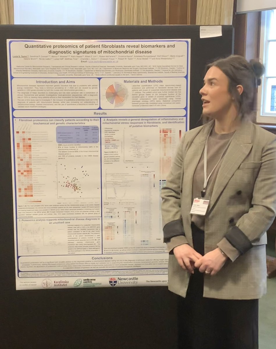 Two of our PhD students, @4Lilyfoundation funded Jamie Leighton and Lucie Taylor @lucieshell had the pleasure of presenting early career work at The 17th UK Neuromuscular Translational Research Conference @ICGNMD @UCL_QS_CNMD