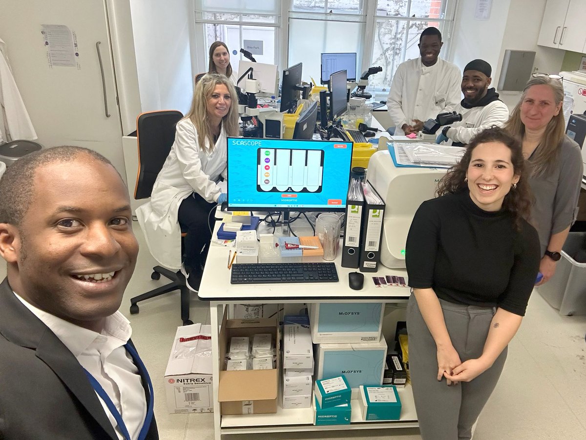 Training on the SCA SCOPE at The Doctors Laboratory in London. Thank you for your warm welcome! #semenanalysis #spermanalysis #maleinfertility #stopmaleinfertilitytaboo #malefertility #CASAsystems #SCASCOPE