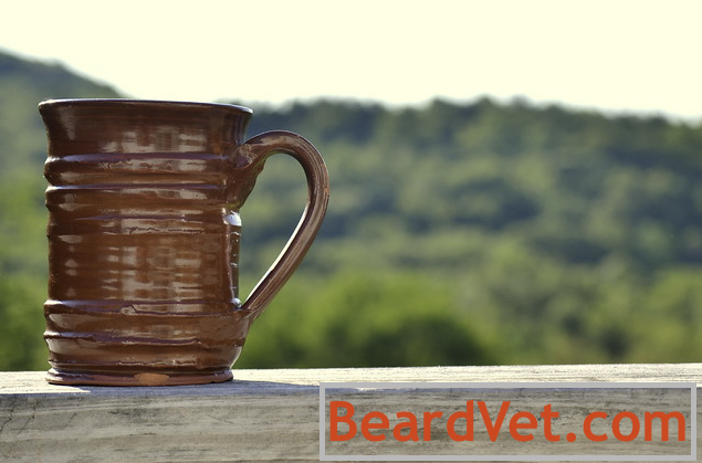 Good Morning America! Drinking a cup of BeardVet.com Dress Blues in honor of Ole Uncle Bosey who was lost to those Cannibals in Haiti this morning... Sending condolences to the whole Biden Gang..