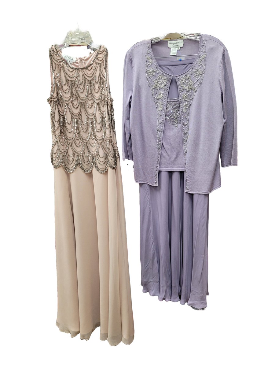 Is a prom or mother of the bride in your future?  Stop in and see our beautiful gowns and formal wear that we just received.
We are open Thurs. (TODAY) 10 am - 6 pm, Fri. 10 am - 1 pm, and Sat. 10 am-3 pm. Thread of Life Thrift Store, 130 Oriskany Blvd. Whitesboro.