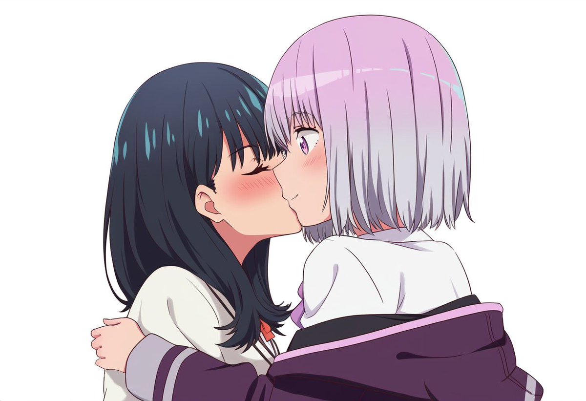 少しずつ百合の花が咲いていく六アカ(4日目)  宝多六花 新条アカネ  
#GRIDMAN_UNIVERSE