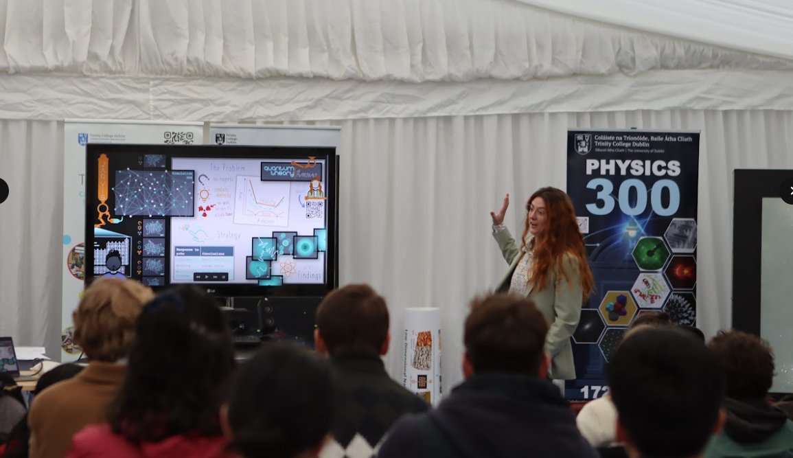 TCD_physics (@tcd_physics) on Twitter photo Congratulations to <a href="/tcddublin/">Trinity College Dublin</a> <a href="/TCD_physics/">TCD_physics</a> <a href="/ambercentre/">AMBER</a> Lórien MacEnulty on the winning #Physics300 Thesis-in-3 with “How to save Tony Stark with Computational Quantum Materials Physics”. Joint runners up were Cian O’Toole + Marco Radaelli! <a href="/TrinityResearch/">Trinity Research</a> <a href="/TCDFacultySTEM/">Trinity College Dublin (TCD) Faculty of STEM</a> Congratulations to <a href="/tcddublin/">Trinity College Dublin</a> <a href="/TCD_physics/">TCD_physics</a> <a href="/ambercentre/">AMBER</a> Lórien MacEnulty on the winning #Physics300 Thesis-in-3 with “How to save Tony Stark with Computational Quantum Materials Physics”. Joint runners up were Cian O’Toole + Marco Radaelli! <a href="/TrinityResearch/">Trinity Research</a> <a href="/TCDFacultySTEM/">Trinity College Dublin (TCD) Faculty of STEM</a>