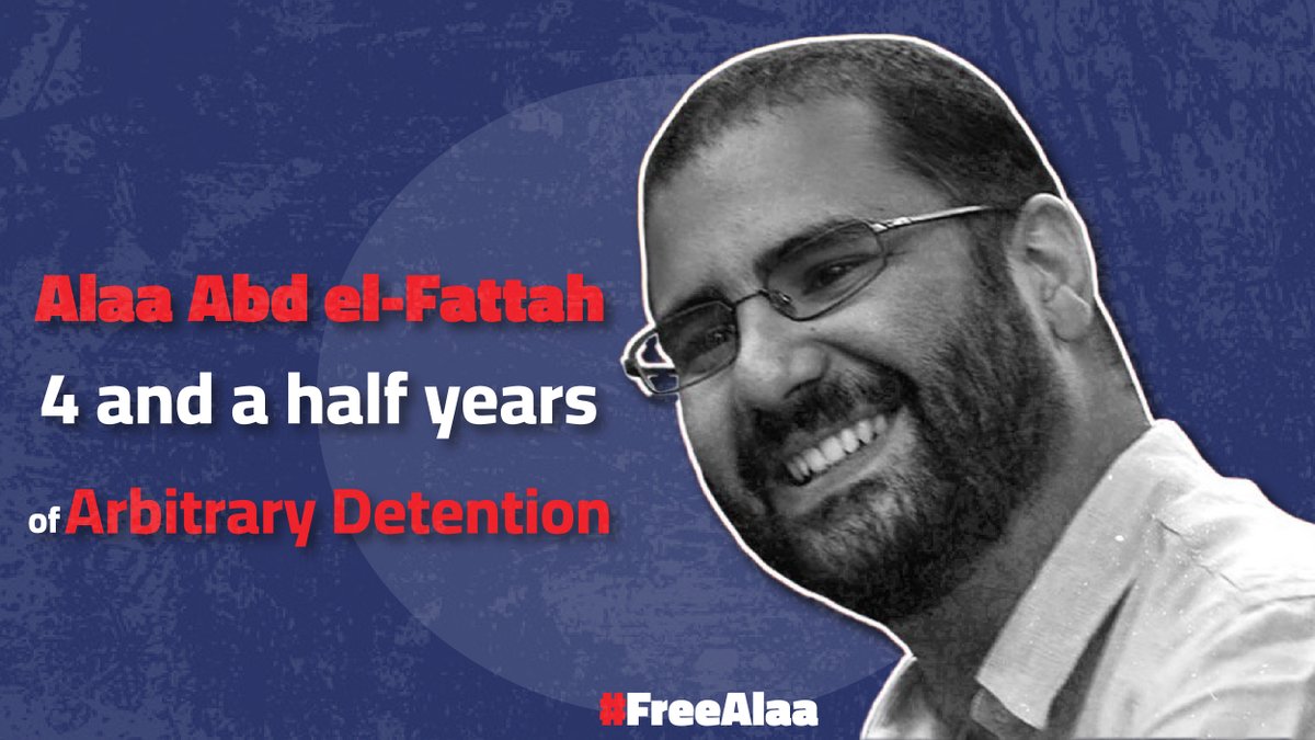 #Egypt: 27 freedom of expression and #HumanRights Orgs ask the #UN Working Group on #Arbitrary Detention to take urgent action and adopt an opinion on the case of British-Egyptian writer and activist, Alaa Abd el-Fattah. #FreeAlaa @UN_SPExperts ➡️cihrs.org/27-human-right…