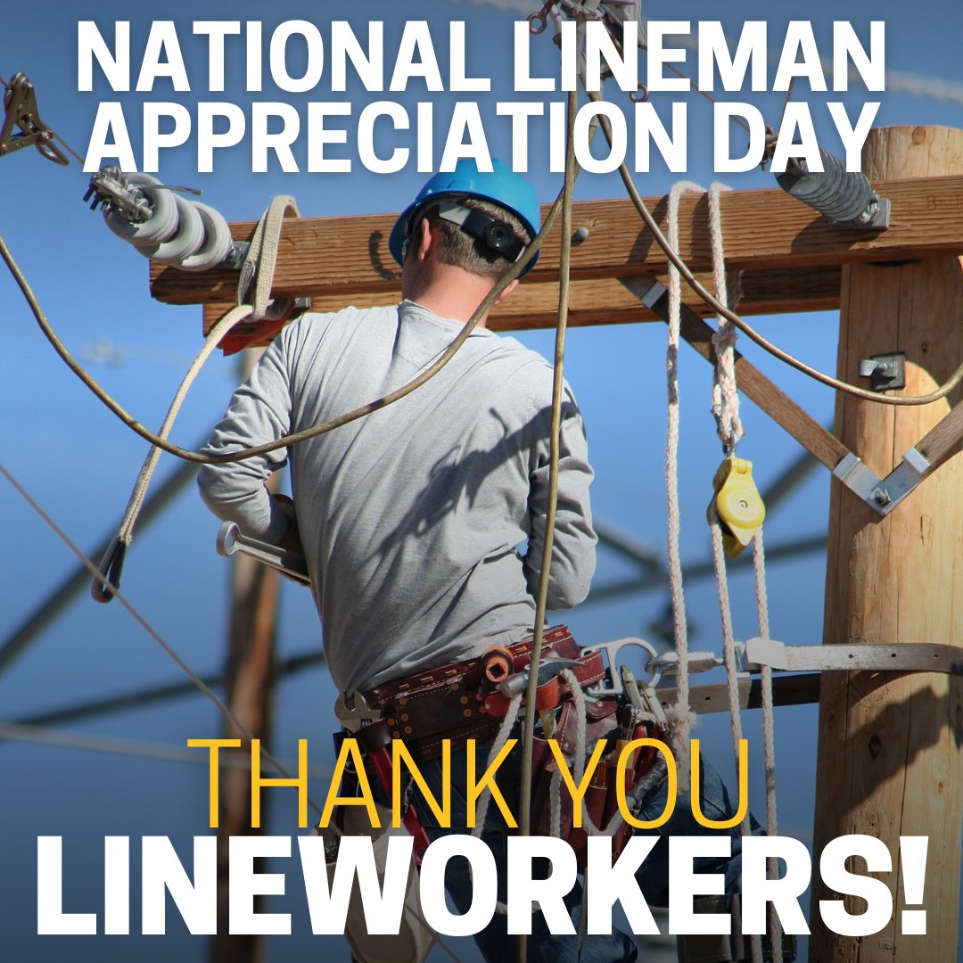 WBTV_News's tweet photo. Thank you to our lineworkers! https://t.co/pLaifbg4jB