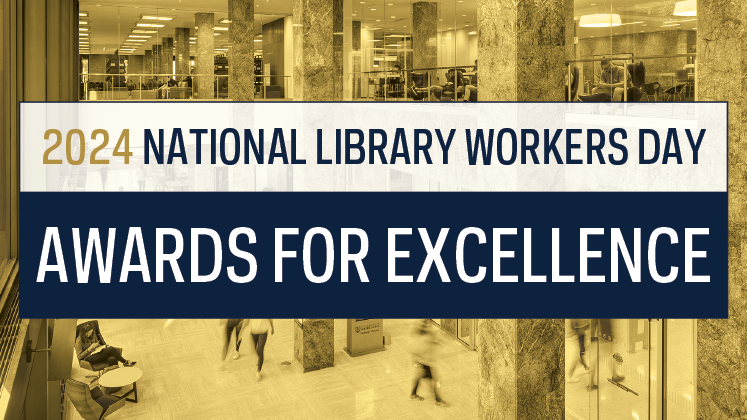 NDLibraries's tweet image. At today’s #NationalLibraryWorkerDay celebration, 9 members of our staff were given Library Awards for Excellence for their exceptional work at Hesburgh Libraries.

Read the full list: library.nd.edu/news/hesburgh-…