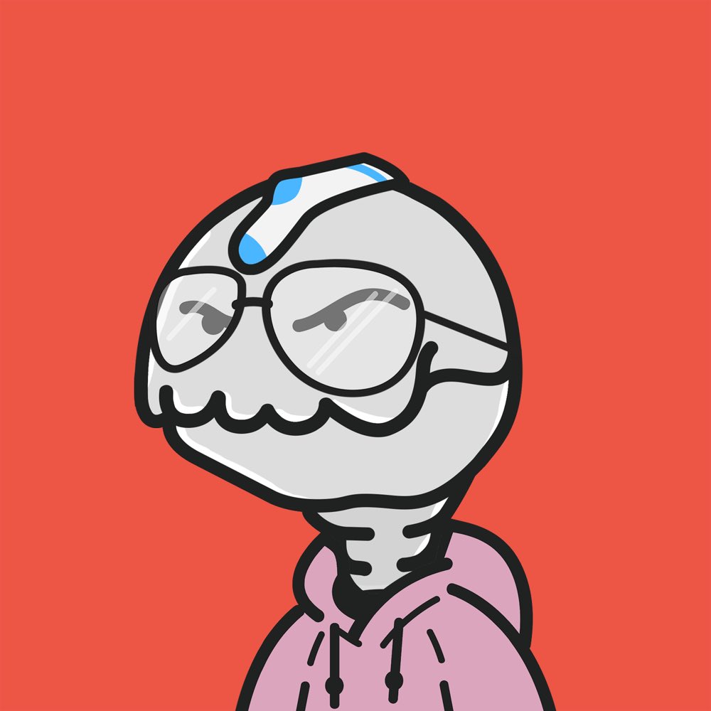 RepBandito's tweet image. If anyone would be willing to trade a #quirkling @quirkiesnft for this #lostie @LongLostNFT to onboard each other, let me know.

This #skelegang pulls .4 a day with some good traits.