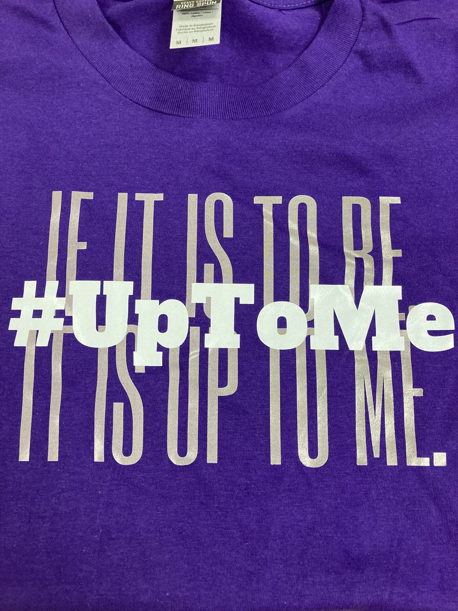 Please come join us for our 3rd Annual #UpToMe Scholarship Family Fun Run/Walk 5K on April 27th. 

For the benefit of <a href="/RV337/">Royal Valley</a> graduates.  

Plus you get this sweet T-Shirt made/designed by our student ran Paw Print Company.

#OneRV