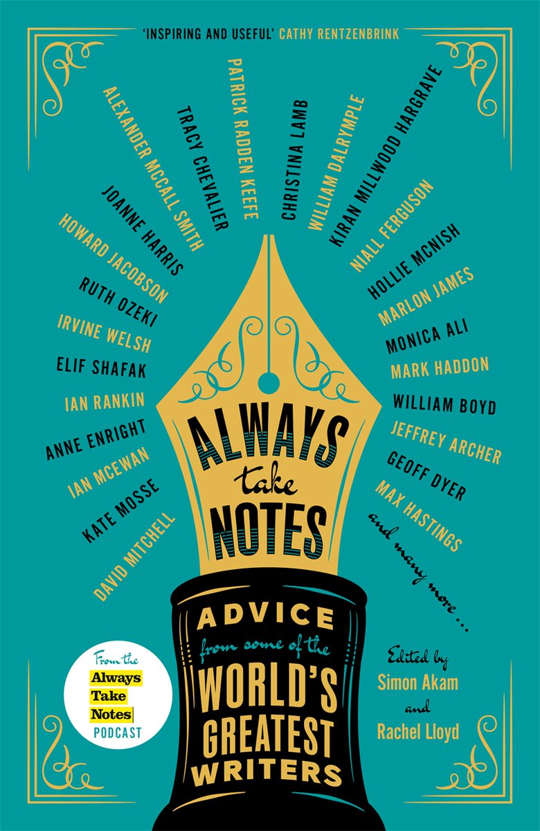 In this extract from @takenotesalways, writers Tessa Hadley and David Mitchell share their thoughts on failure and rejection. Read: bit.ly/45XRxm5