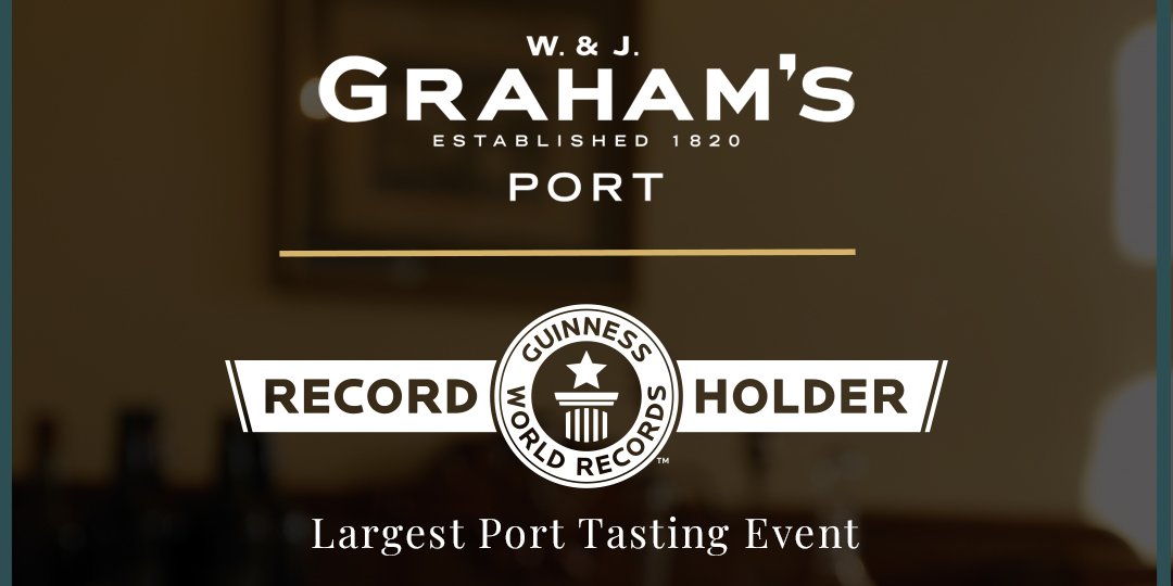 Two weeks since we became official @GWR™ title holders! Working with Dahls Vinhandel in Viborg, Denmark, we brought together a phenomenal 536 people for the largest port tasting event. #OfficiallyAmazing #GuinnessWorldRecords #GrahamsPort #Grahams