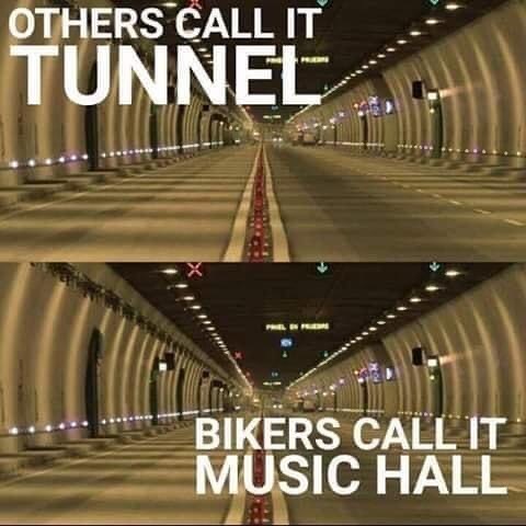 The Song of Our People! #bikelife #tunnel #music #hall #song #harleydavidson #motorcycle #ride #riding #motorcycles