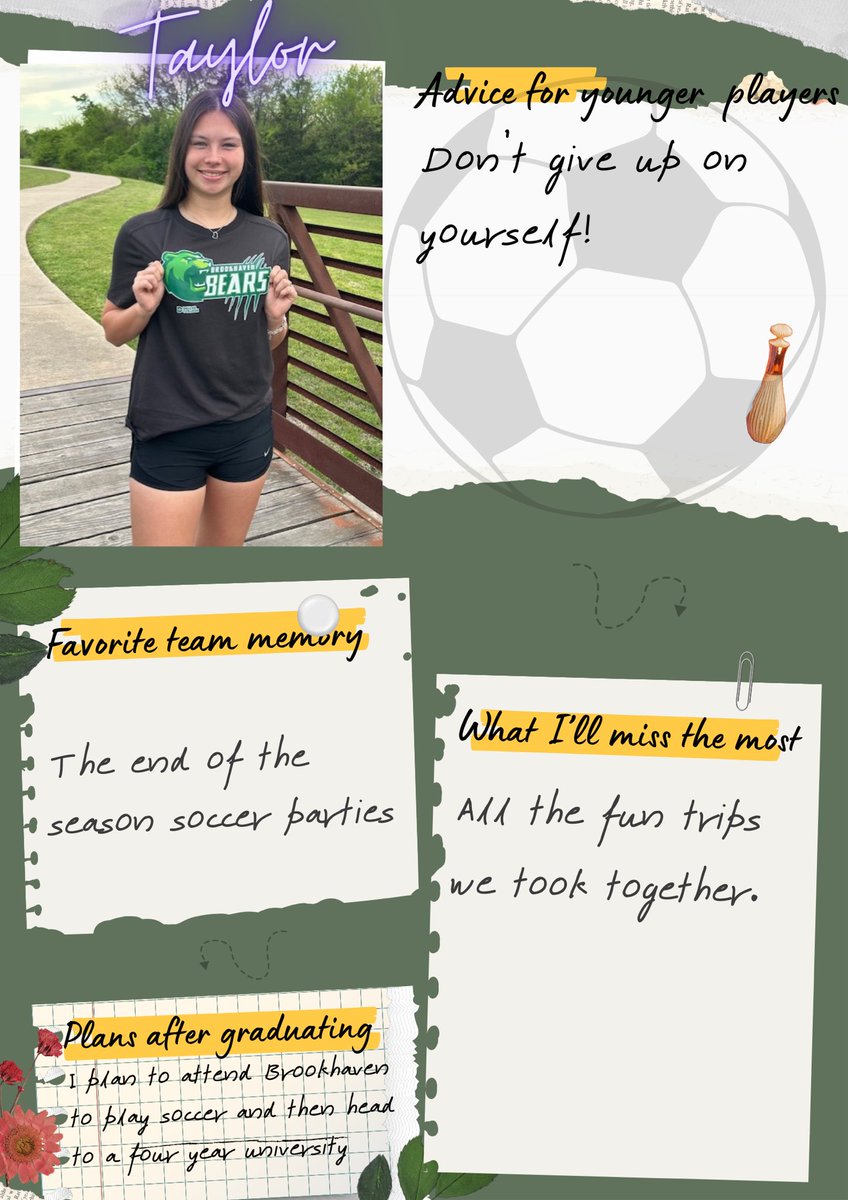 🚨Senior Spotlight🚨Taylor