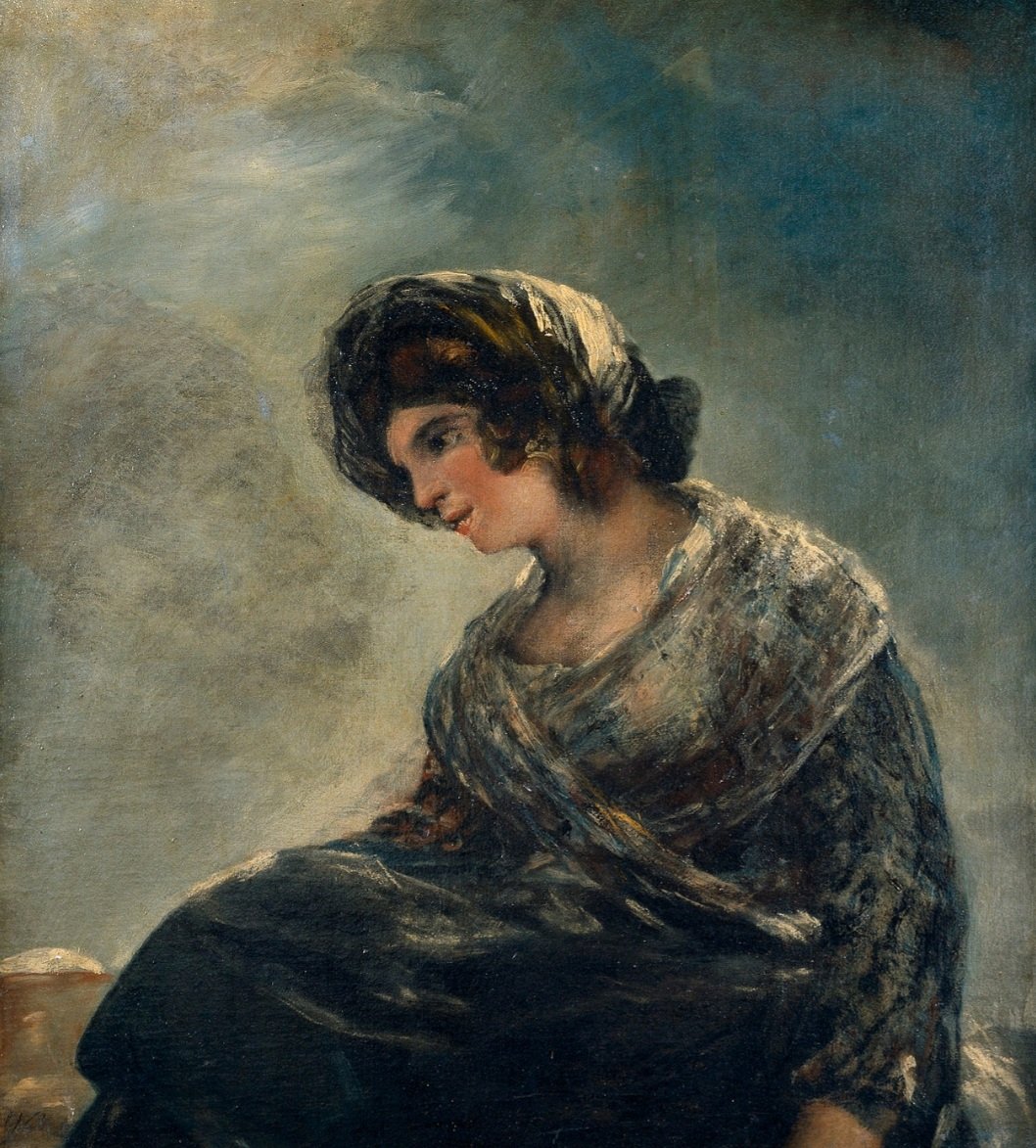 La lechera de Burdeos (1827),Francisco de Goya (1746-1828).