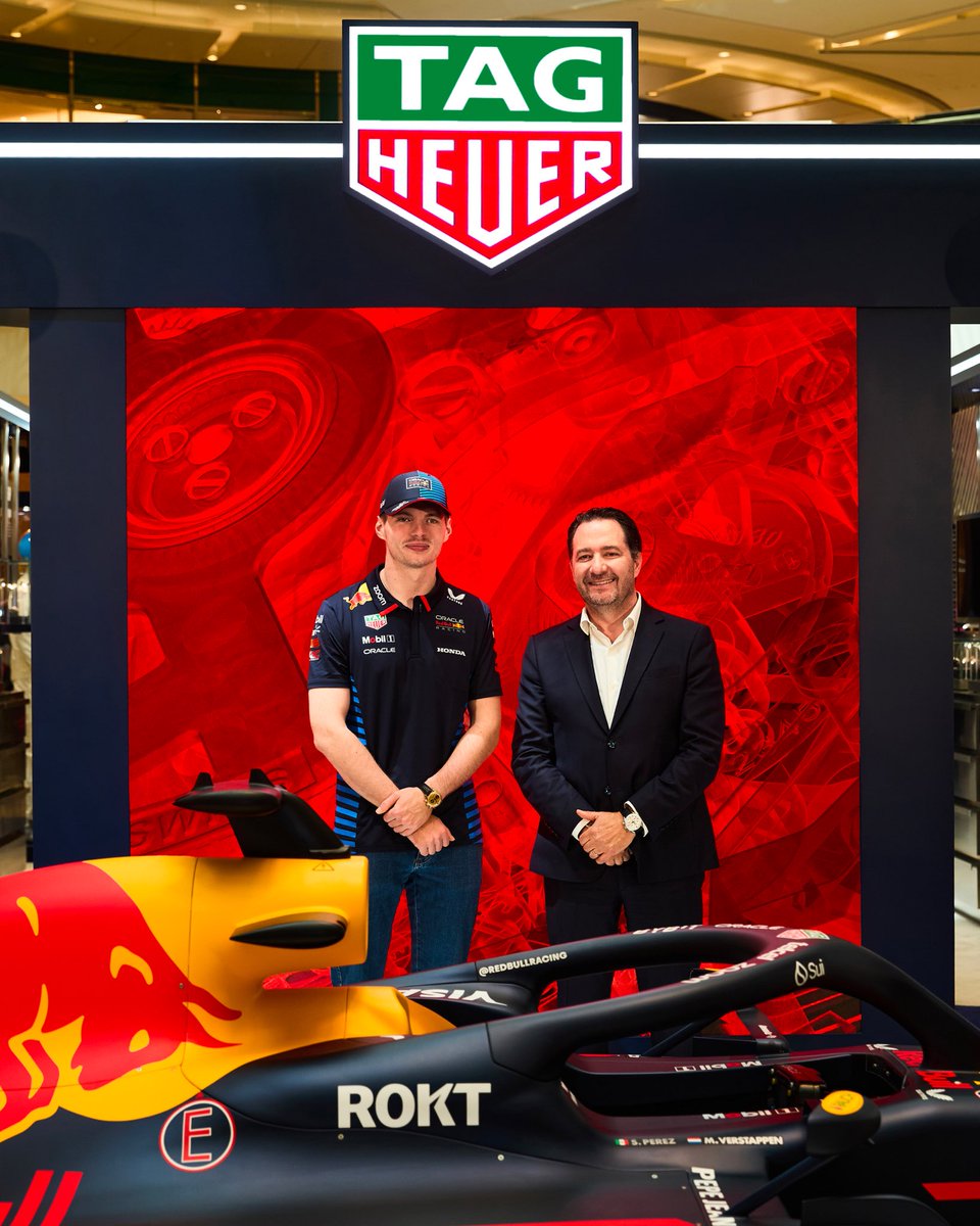 Joined by our partner @redbullracing and @Max33Verstappen as we anticipate the return of the awaited #ShanghaiGP!