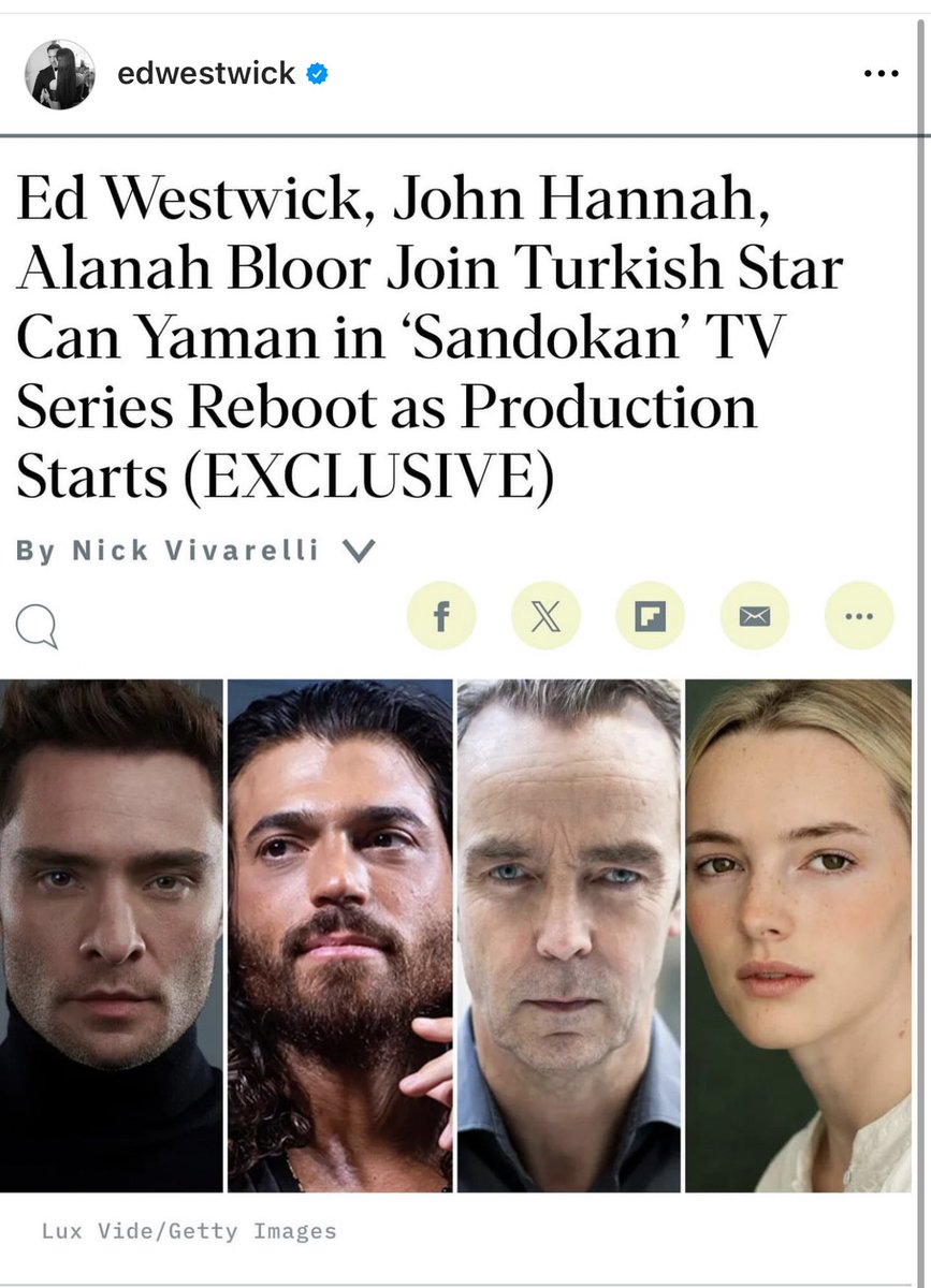 Can Yaman; Ed Westwick, John Hannah & Alanah Bloor ile aynı projede yer alacak 💥
